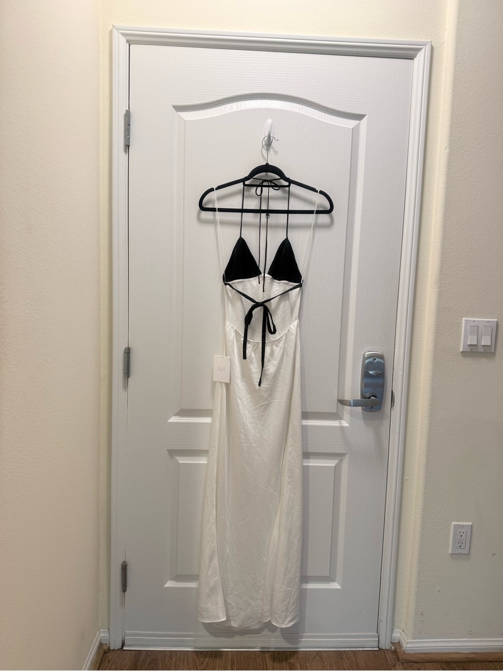 Nia the Brand Wolfe in Black & White Maxi Dress Size S NWT - Picture 7 of 7